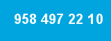 958 497 22 10 958 497 22 10